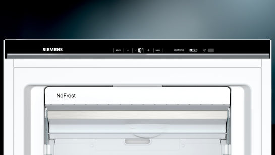 iQ500 Freistehender Gefrierschrank 161 x 70 cm Weiß GS51NAWCV