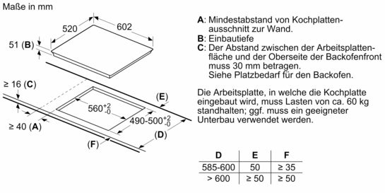 iQ700 Induktionskochfeld 60 cm Mit Rahmen aufliegend EX675LXC1E