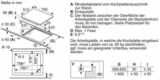 iQ700 Induktionskochfeld 80 cm flächenbündig (integriert) EX801LYC1E