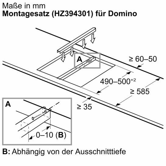 iQ300 Domino-Kochfeld, Elektro 30 cm Mit Rahmen aufliegend ET375FFP1E